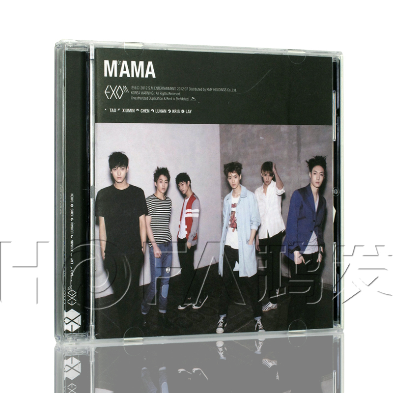 天凯正版 exo-m:mama 1st mini album 专辑cd