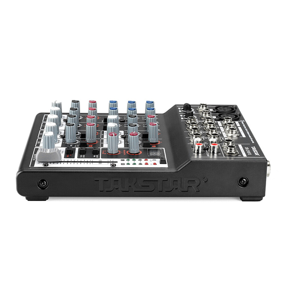 得胜(TAKSTAR)XR-210FX 十路调音台带DSP一体机 内置声卡 网络K歌电脑录音音频制作小型会议室高清大图