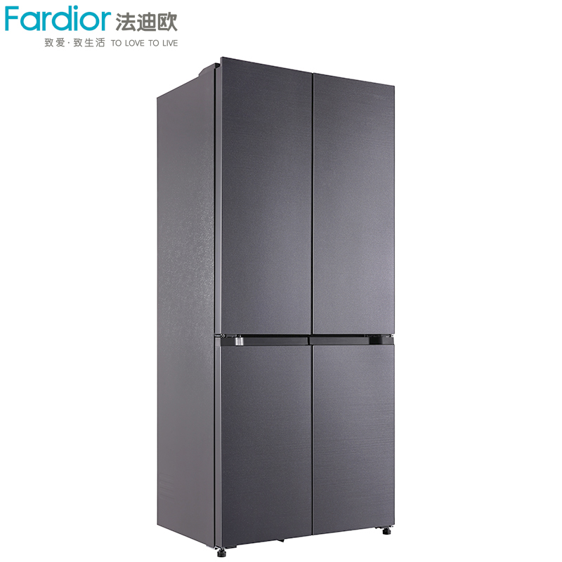 Fardior法迪欧十字对开门平嵌冰箱BCD-436WQBGL/NC,一级双变频 深冷速冻 智控零度超保鲜高清大图