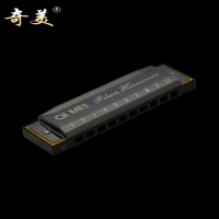 奇美六色版儿童口琴男初学者女孩学生入门练习C调布鲁斯十孔口琴