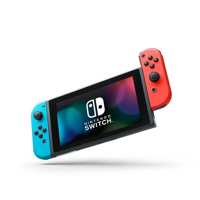 Nintendo任天堂switch游戏机ns港版续航增强版Switch红蓝主机[32G内存]