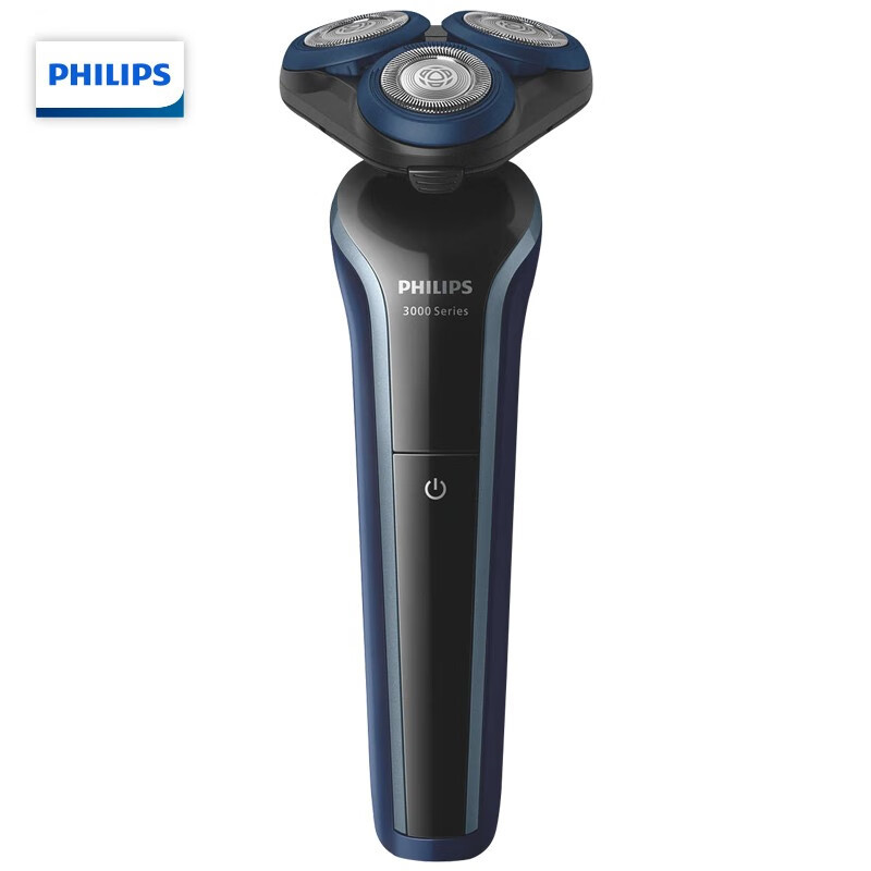 飞利浦(PHILIPS)剃须刀电动刮胡刀全新3系全身水洗干湿双剃胡须刀 s3608/10