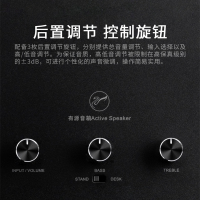 惠威(HIVI)D300多媒体无线蓝牙5.0音响 电脑电视家用桌面音箱 黑色