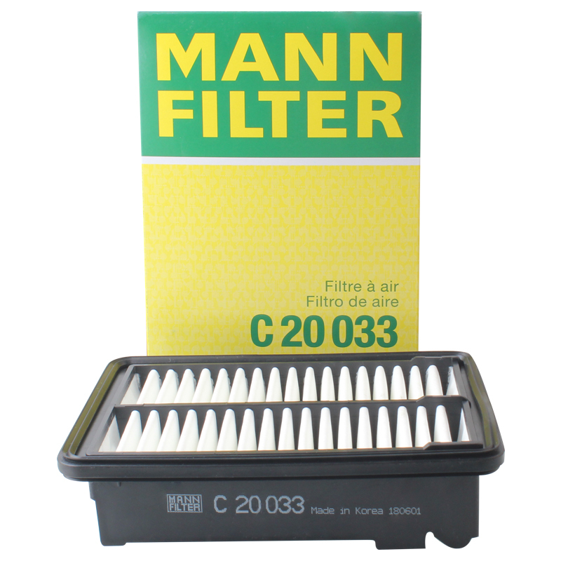 曼牌(MANNFILTER)空气滤清器/空气滤芯/空滤C20033(XR-V/哥瑞/竞瑞/缤智/锋范/飞度)