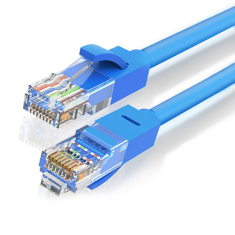 CAT6类网络跳线非屏蔽8芯成品跳线 蓝 2米