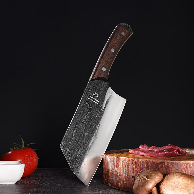 十八子作手工锻打刀具 家用菜刀磨锋切片刀SL2326-B