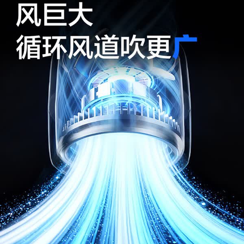 艾美特小风扇手持风扇小风炮便携式迷你充电风扇白色 FREE6(单位:台)高清大图