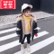 可莉允欧洲站女童时尚外套2022秋冬新款儿童派克服棉衣洋气宝宝加绒棉袄棉服