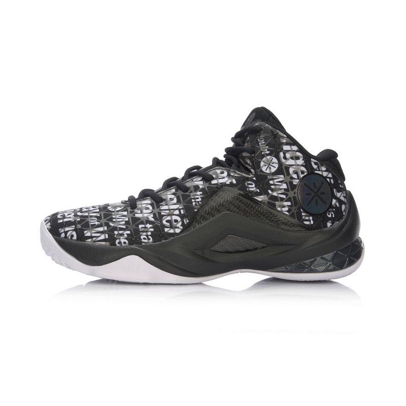 李宁(LI-NING)17春秋篮球鞋男鞋德队尚高帮减震耐磨篮球鞋ABAM011