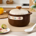 菲米生活（PHMI） 花屿陶养生砂锅22cm FM-SG2501