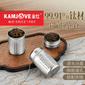 金灶钛茶仓煮茶茶叶滤网茶水分离泡茶过滤器钛茶滤茶球仓泡茶神器