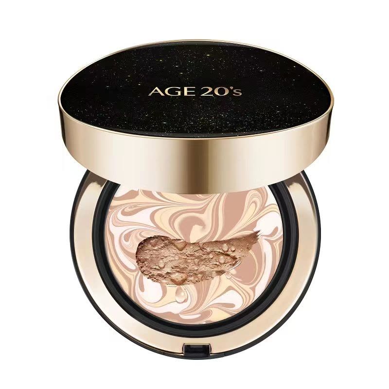 爱敬 (age20s) 星空黑气垫bb霜遮瑕提亮持妆粉底SPF50+ 13#浅肤色图片