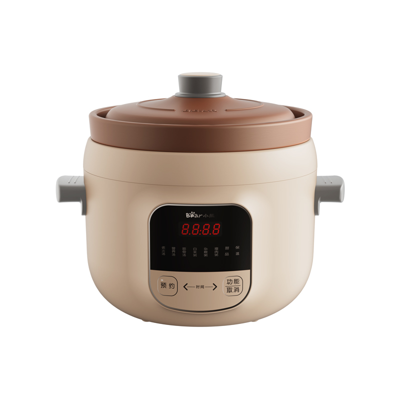 小熊(Bear)电炖锅紫砂内胆家用多功能大容量炖汤锅智能预约定时 3升高清大图