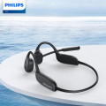 飞利浦（PHILIPS）TAN5609 骨传导蓝牙耳机旋转麦杆黑色