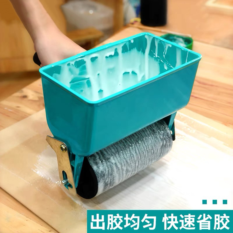 合穗金属滚胶轮HS-GJL-001(6寸)一个高清大图