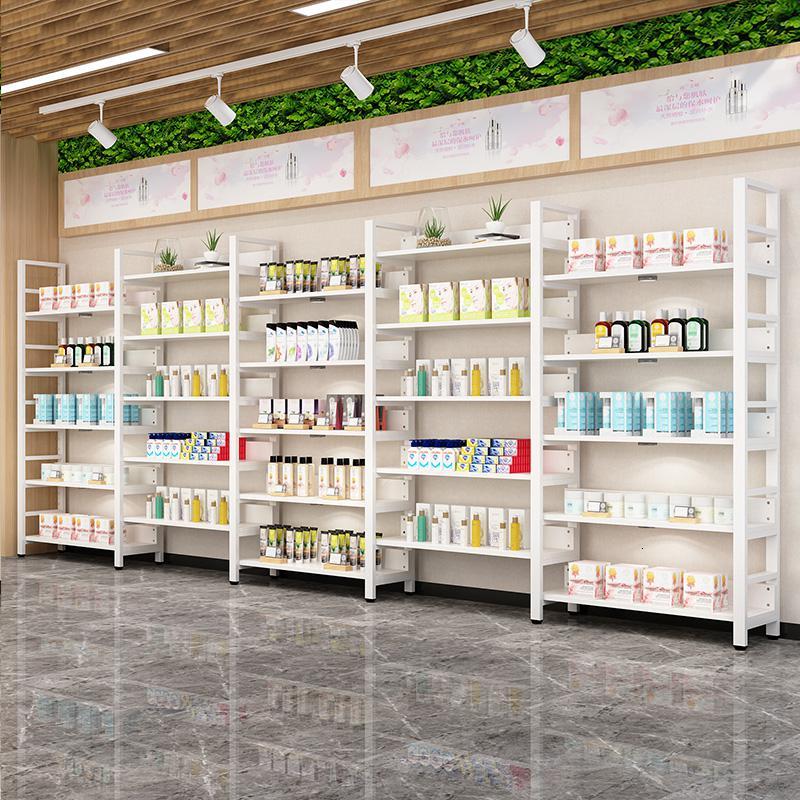 货架展示架货柜置物架多层产品展示柜护肤化妆品展柜闪电客简约现代