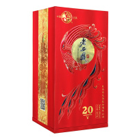 西凤酒45度 老西凤V20 凤香型 婚宴送礼 礼盒装西风酒白酒 整箱500ml*6瓶 陈年老酒