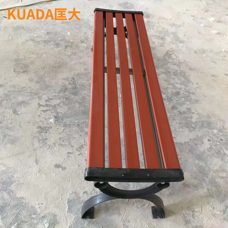 匡大长条凳公园凳户外休闲凳 KD1012高清大图