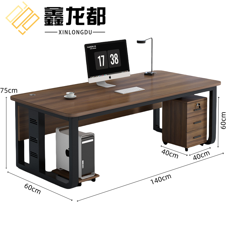 鑫龙都办公桌 套高清大图