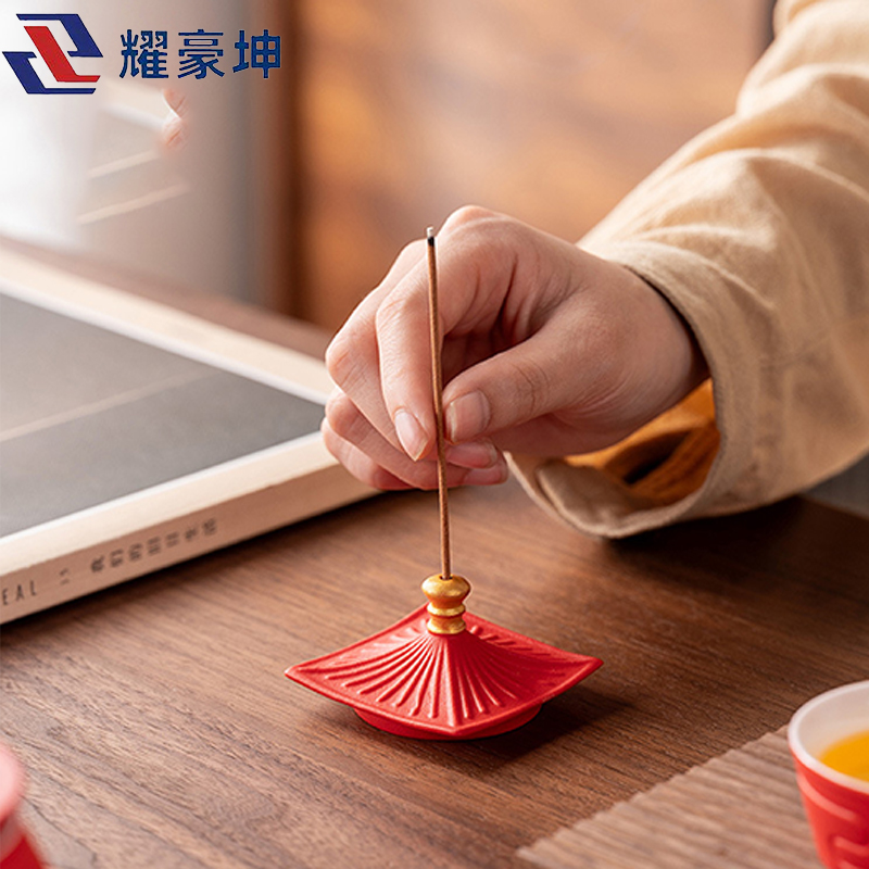 耀豪坤故宫羊脂玉瓷功夫旅行茶具套装YH12K/套高清大图