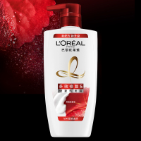 欧莱雅(L'OREAL)多效修复洗发露500ml(适合受损发质人群,成人修复洗发水)