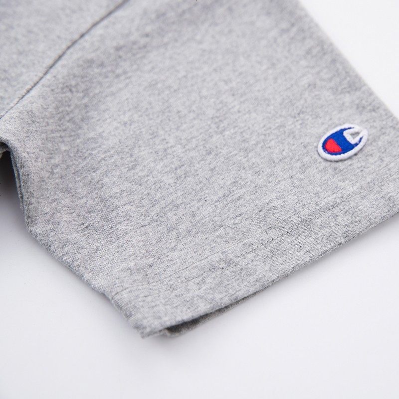 champion冠军男装刺绣大clogo夏季纯棉短袖t恤男女同款c3f36202