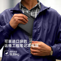 壹号本 工程师A1 7英寸工程运维掌上迷你笔记本电脑便携手提笔记本电脑平板二合一 黑色 8G+512G SSD