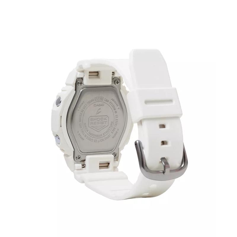 G-SHOCK 石英防水计时男女士韩系潮流树脂手表mm白金镶钻夜光高清大图