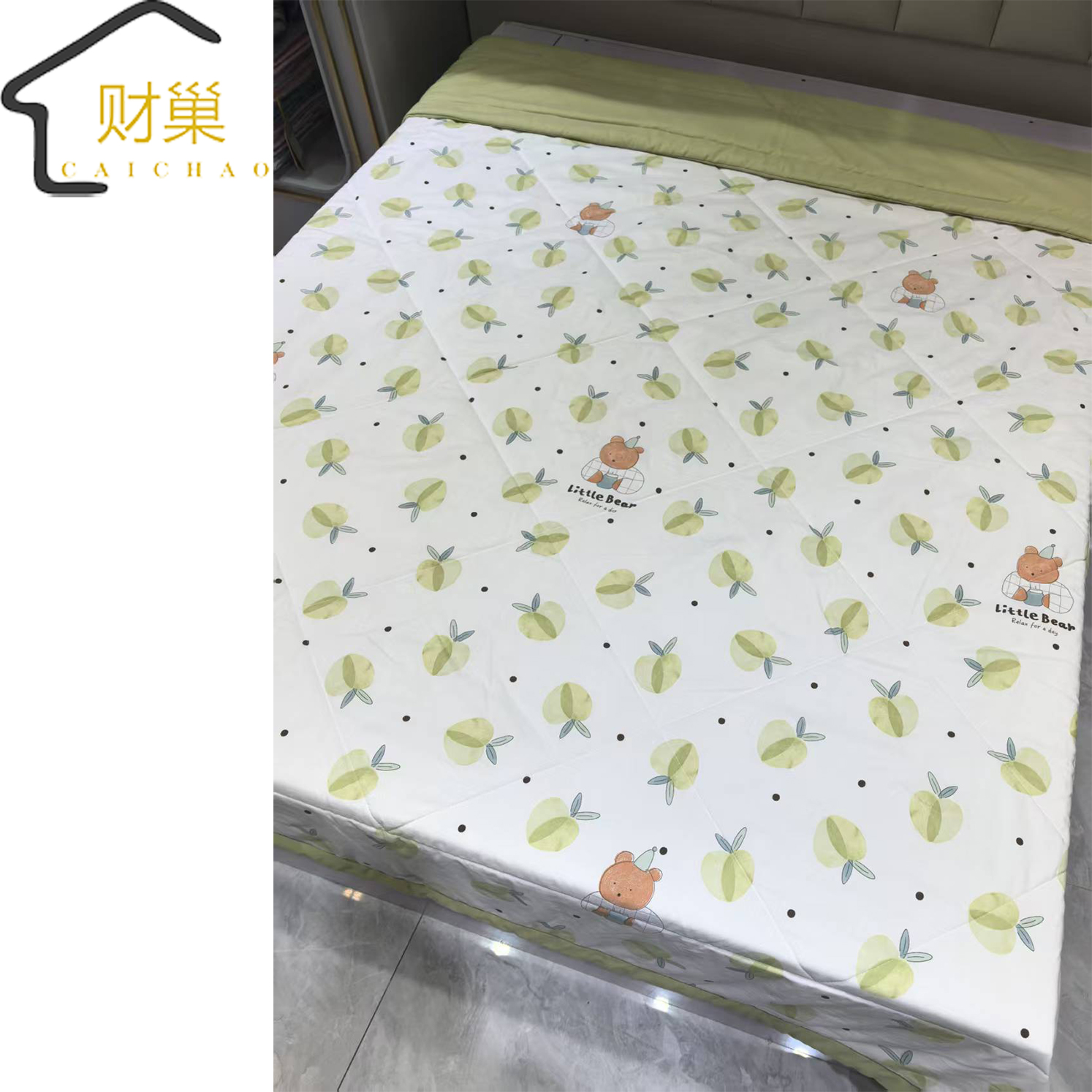 财巢 棉小竹 夏凉被 150*200cm /条高清大图