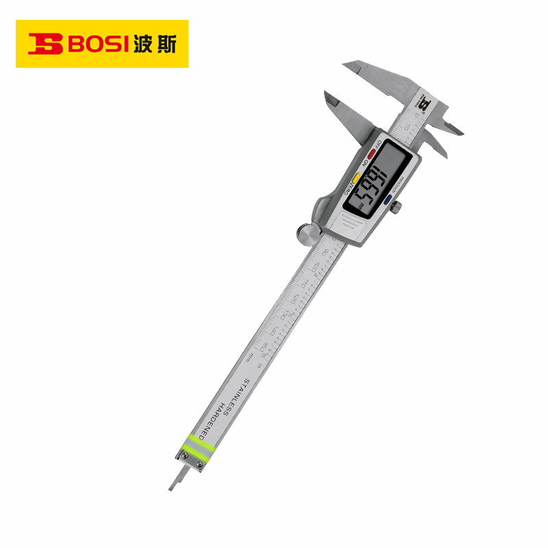 波斯(BOSI) 荧光系列电子数显卡尺 0-150mm 把高清大图