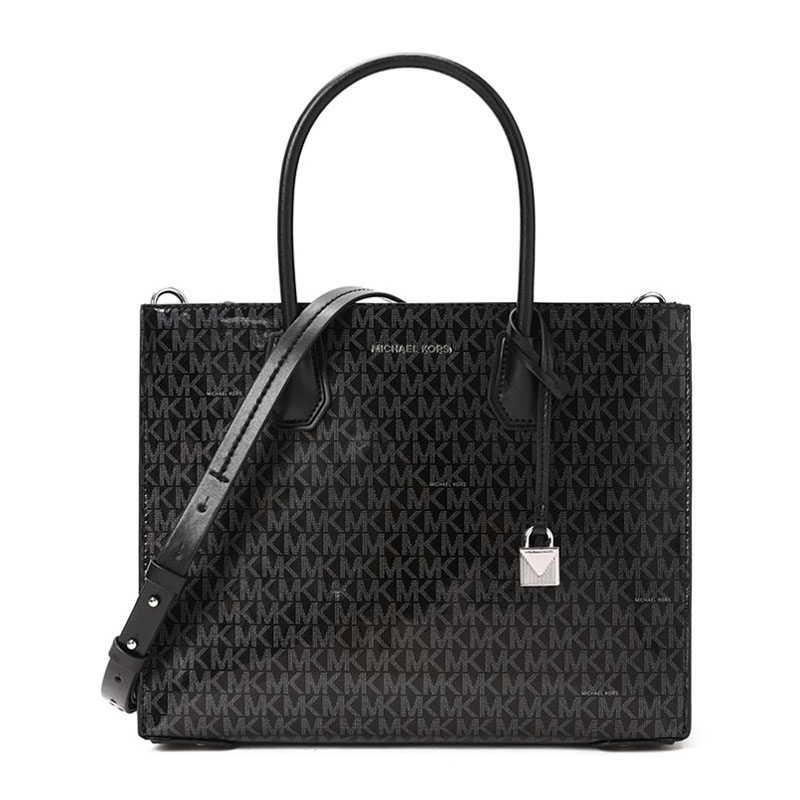 MICHAEL KORS Mercer 风琴包大号 锁头PVC30H8SM9T3B银扣