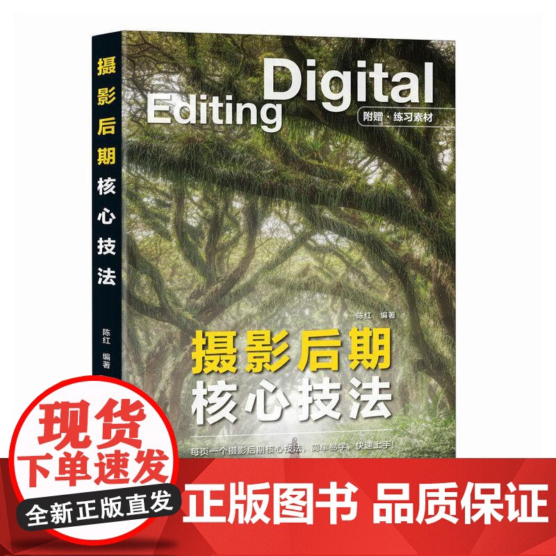 摄影后期核心技法 摄影后期教程书PS修图技法基础入门摄影书籍调色影调构图ACR教程AI修图实战高清大图