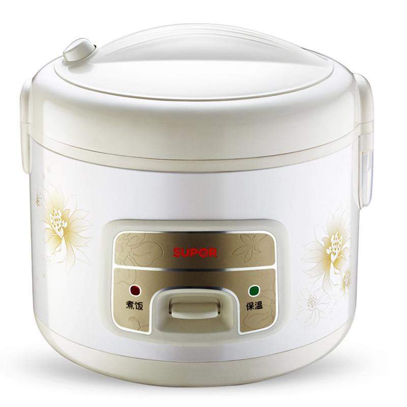 苏泊尔supor电饭锅cfxb50yb870电饭煲5l老式电饭锅煮饭家用机械陶晶不