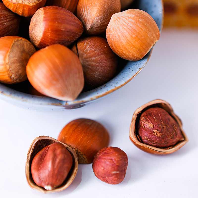 鼎铭香精选榛子250g袋装