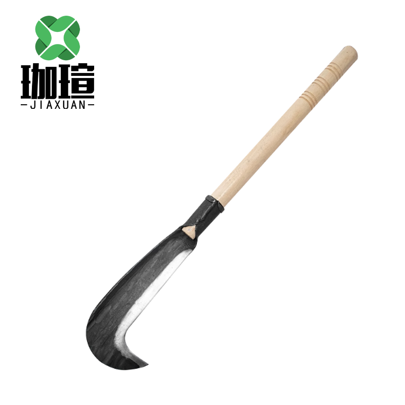 珈瑄 镰刀 农用割草开路镰刀除草割稻谷镰刀打麦打草镰刀 弯头 单位:把高清大图