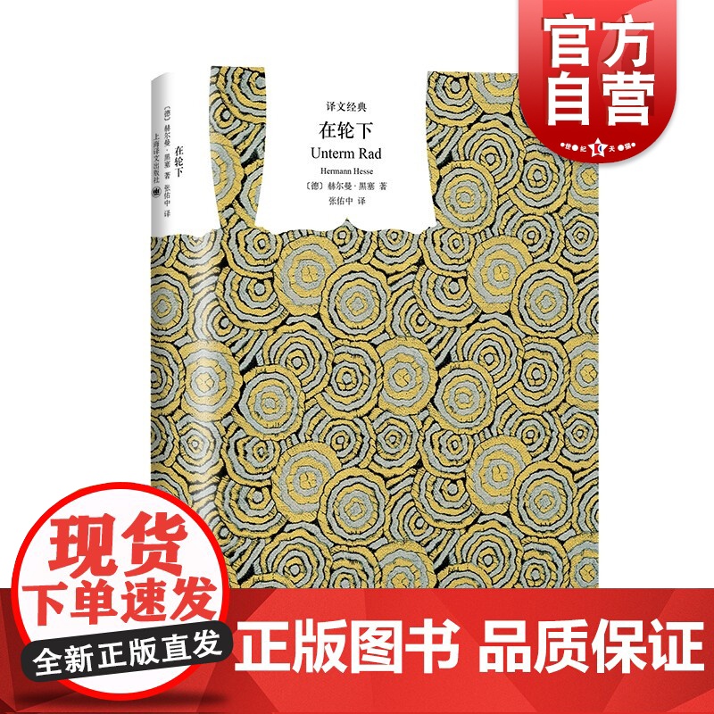 在轮下 黑塞自传色彩小说译文经典上海译文出版社教育制度欧美外国德国文学长篇小说书另著荒原狼曾获诺贝尔文学奖
