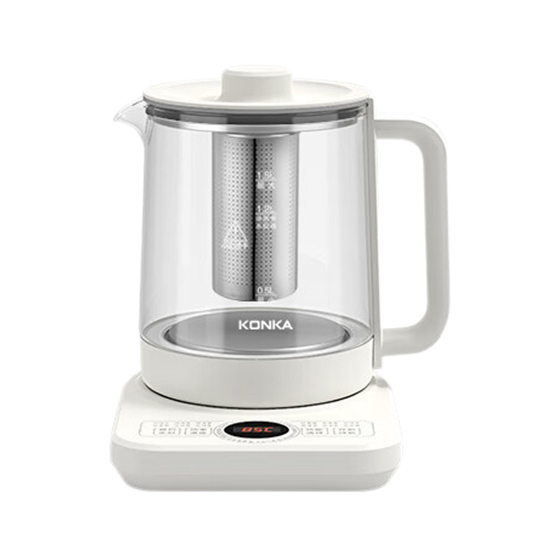 康佳养生壶1.5L均匀受热快速烹煮耐高温不易裂KHK-W1530(C)