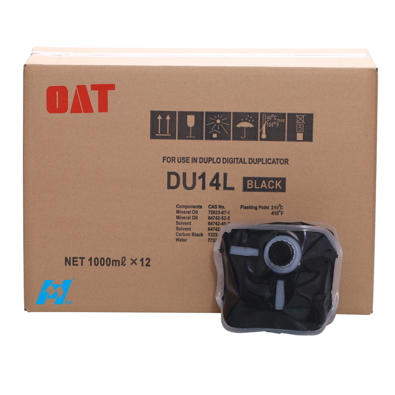 华铭 OAT DU14L油墨适用得宝DPF520/ F620/U620/ DPF550 F650/ DPF850油墨高清大图