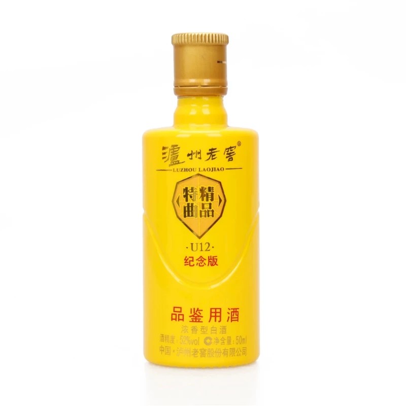 12年52度泸州老窖精品特曲U12小酒50ml*1高清大图