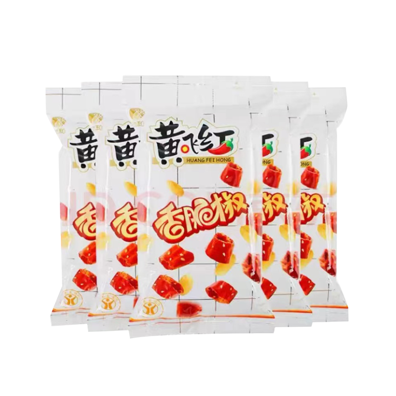 黄飞红 香脆椒 55g*5 袋装休闲零食下酒菜香脆坚果宵夜小吃