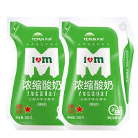 新疆天润酸奶网红浓缩奶全脂低温原味酸牛奶180g*12袋装 整箱包邮
