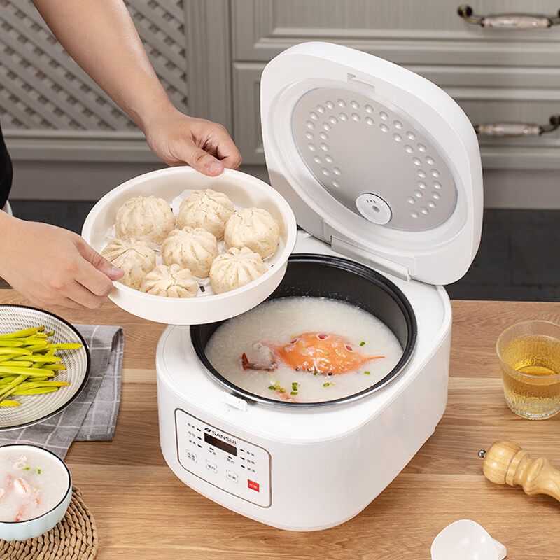 山水(SANSUI) 家用预约定时智能电饭煲5L SF-150高清大图