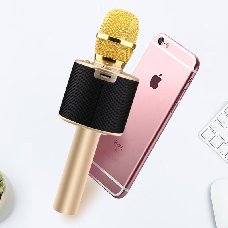 夏新amoi全民k歌宝手机双人无线蓝牙麦克风家用ktv卡拉ok户外唱歌专用