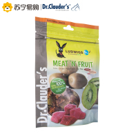 德国克劳德医生(Dr.Clauder's)狗零食奇异果片缠肉80g 益生元健怡犬肉干奖励零食