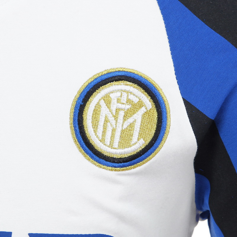 国际米兰足球俱乐部男款官方文化衫(棉氨材质)-白色(Inter Milan)
