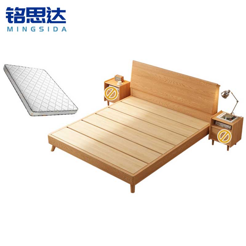 铭思达 木质 单人床高清大图