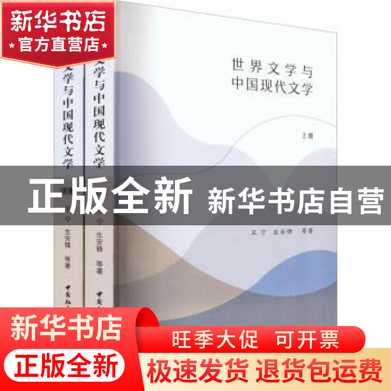 正版 世界文学与中国现代文学 王宁,生安锋 中国社会科学出版社 9