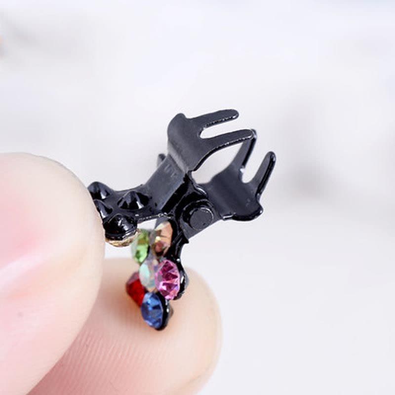 盘发小号抓夹新娘发饰品迷你儿童发抓小夹子发卡头饰发夹成人韩版小清新头发 配饰图片