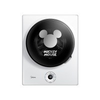 美的/Midea MG30DSN 母婴洗护 3公斤迷你壁挂洗衣机 银离子除菌 消毒煮洗 WIFI智控 节能变频