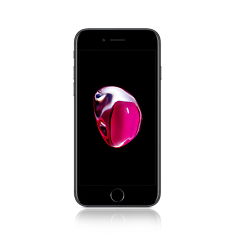 [全新未激活]Apple苹果 iPhone7 4.7英寸 移动联通电信 全网通4G手机 智能手机 磨砂黑 32GB美版有锁[裸机]
